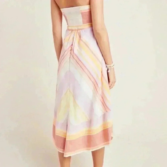 Anthropologie Striped Savannah Halter Dress - Picture 5 of 7